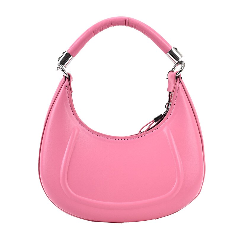 Simple Women's Shoulder Bags Crescent Chain Handbags Luxury Designer Messenger Bag of Summer Brand Female Bag Fashionable Purses