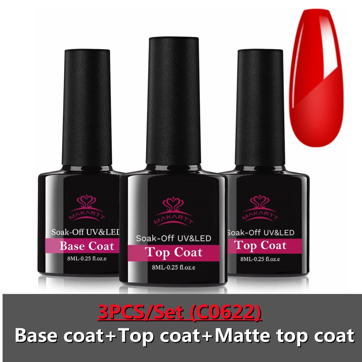 Black White Nail Gel Polish Kit Holographic Gel Polish Set Soak Off UV LED Gel Varnish Manicure Nail Art.