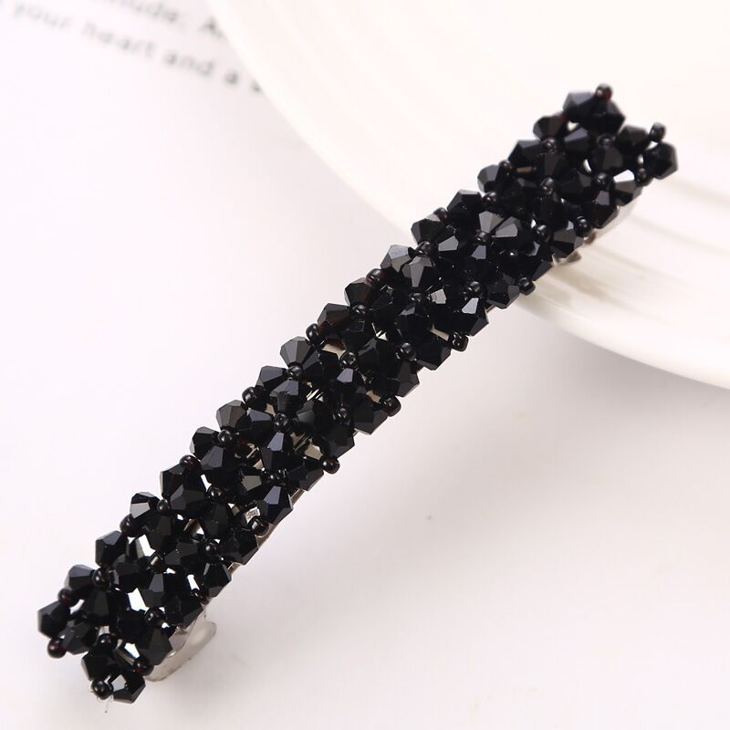 New Korean Elegant Hairpins Hairgrips Crystal Hair Clips For Women Girls Hair Accessories