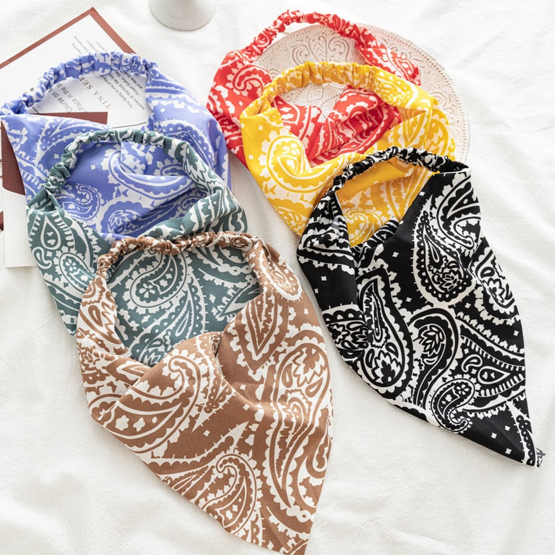 Women Girl Hair Accessories triangular hairband