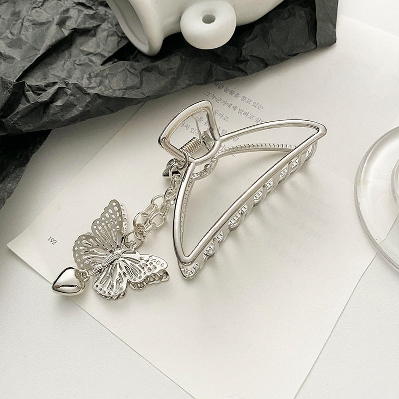 Women Geometric Hair Claw Girls Clamps Fashion Metal Hair Crab Cross Hair Clips Headband Hairpin Fashion Hair Accessories