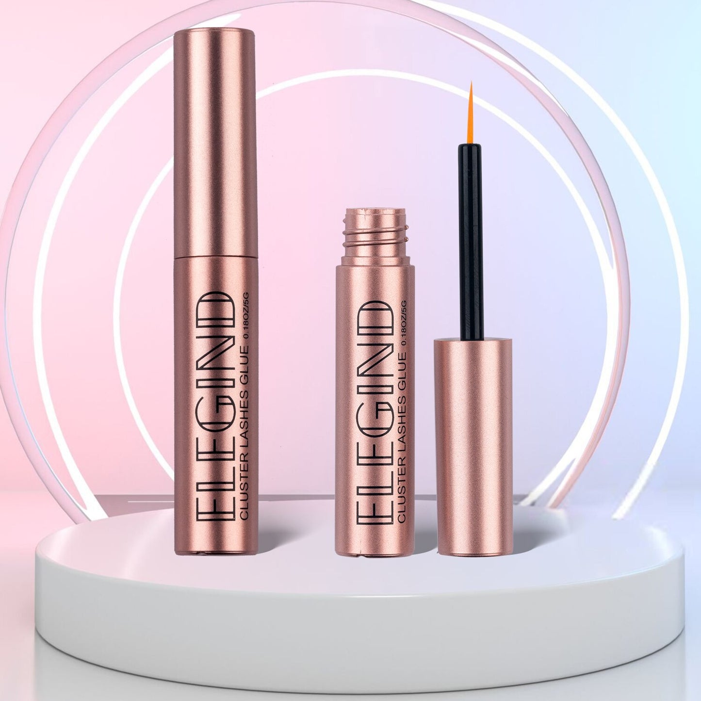 ETVITE Eyelash Glue Lash Bond and Seal Waterproof Eye Lash Cluster Glue Free Latex Adhesive Makeup Remover
