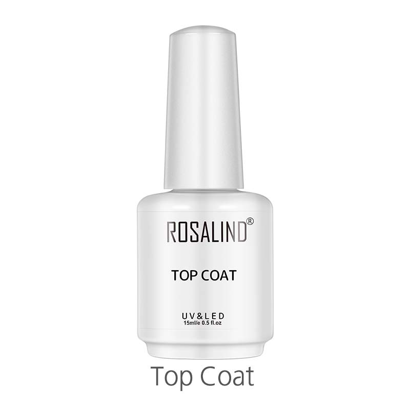 ROSALIND 15ml Base/Top Coat Nail Gel Primer Matt Top Coat Manicure Decoration