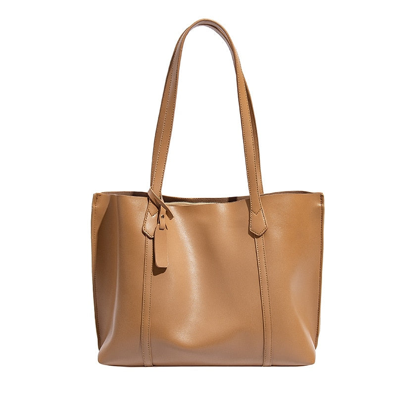 Female Bag 2023 New Fashion Senior Sense Luxury Tote Bag Large Capacity Simple Commuting Summer Shoulder Bag