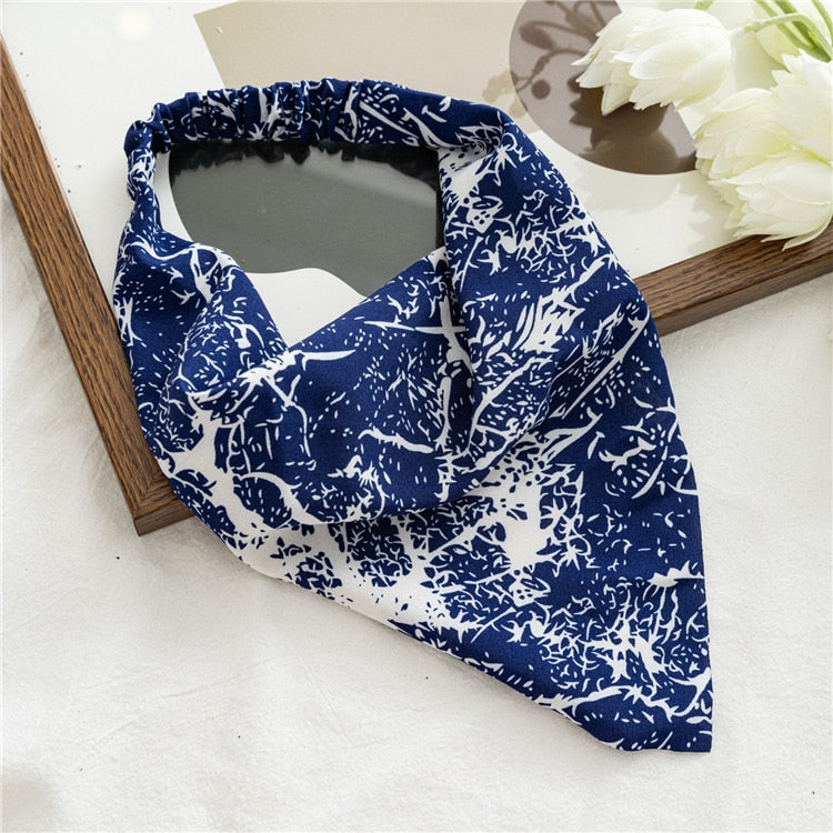 Women Girl Hair Accessories triangular hairband