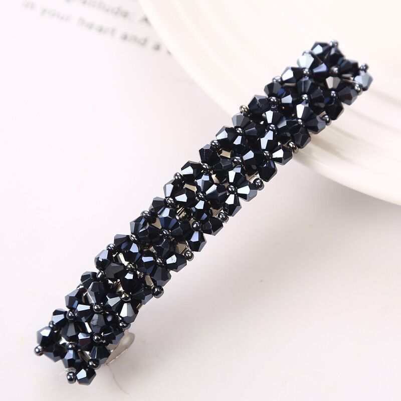 New Korean Elegant Hairpins Hairgrips Crystal Hair Clips For Women Girls Hair Accessories