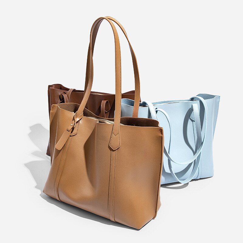 Female Bag 2023 New Fashion Senior Sense Luxury Tote Bag Large Capacity Simple Commuting Summer Shoulder Bag