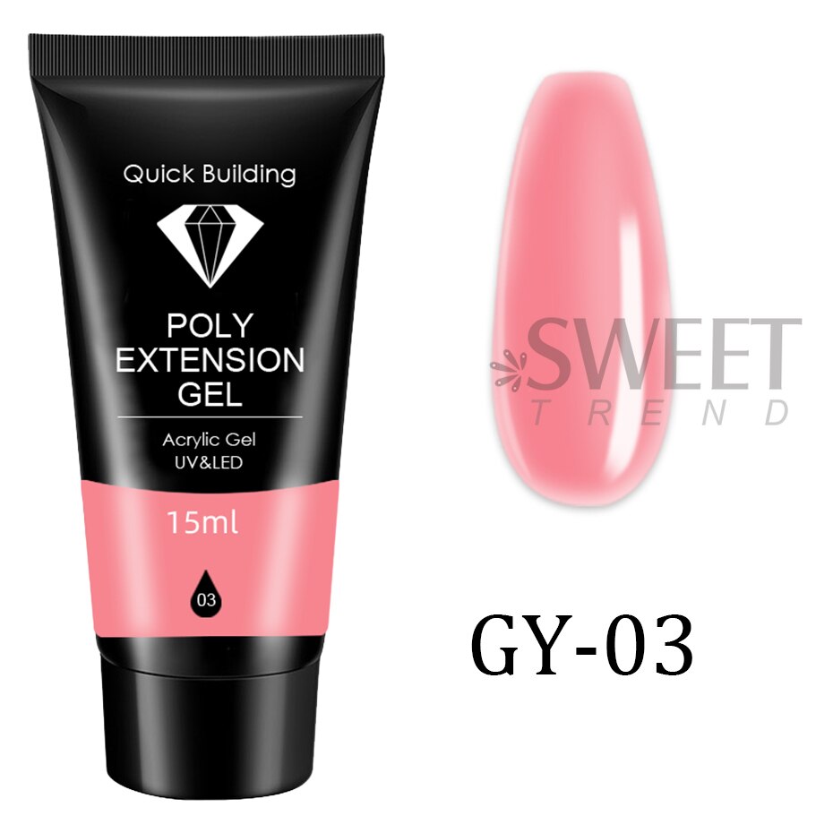 15ml Luminous Glow Nails Acrylic Extension Gel