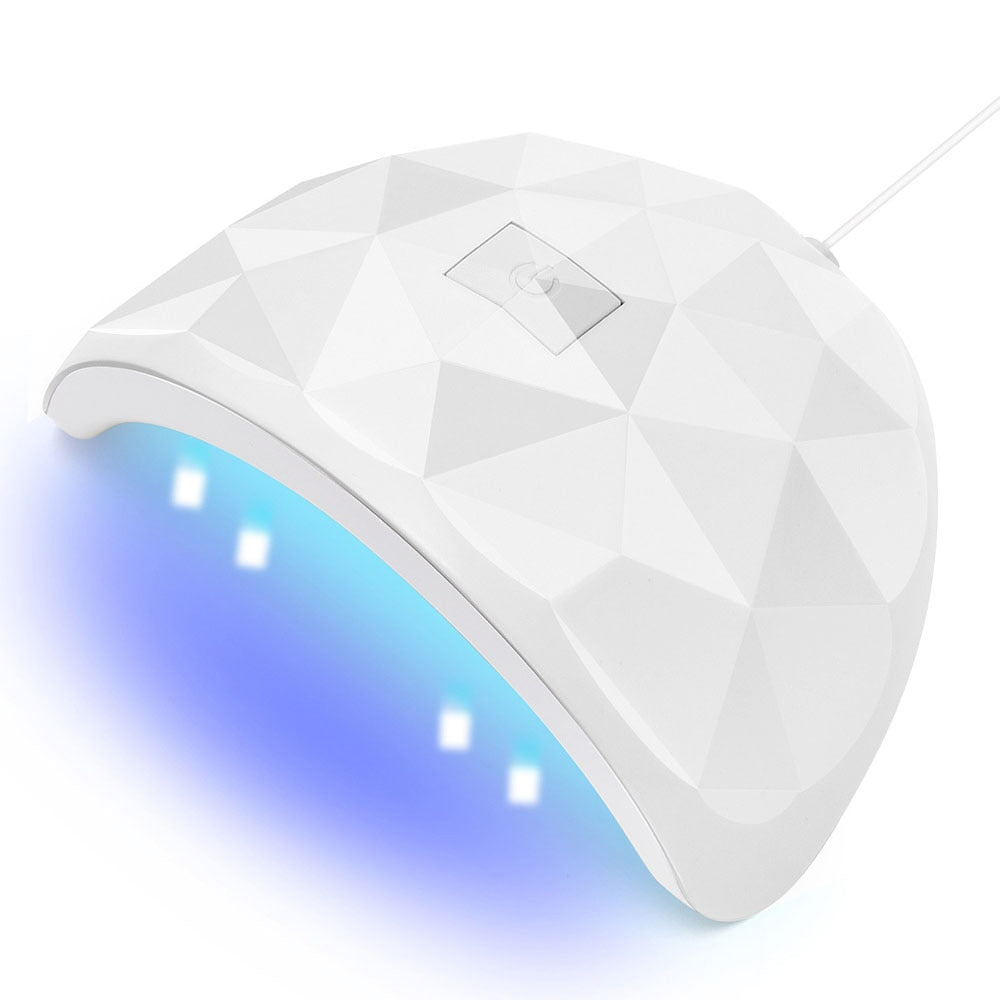 18 LED Drying Lamp Manicure UV Nail Dryer Curing Gel Nail Polish With USB and Smart Timer