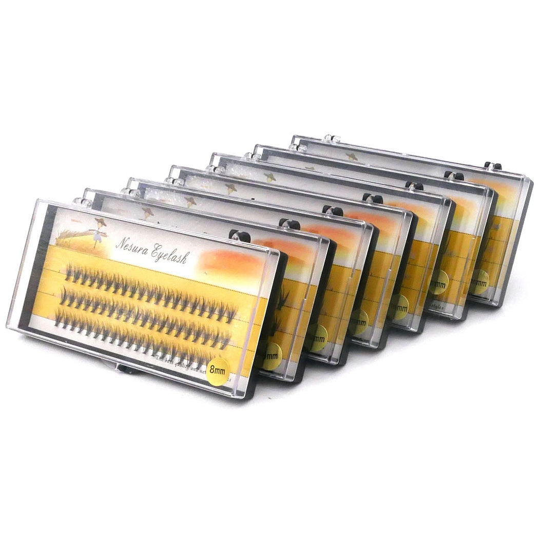 1box/60 bundles eyelashes easy to craft fake eyelashes for instantly enhancing look