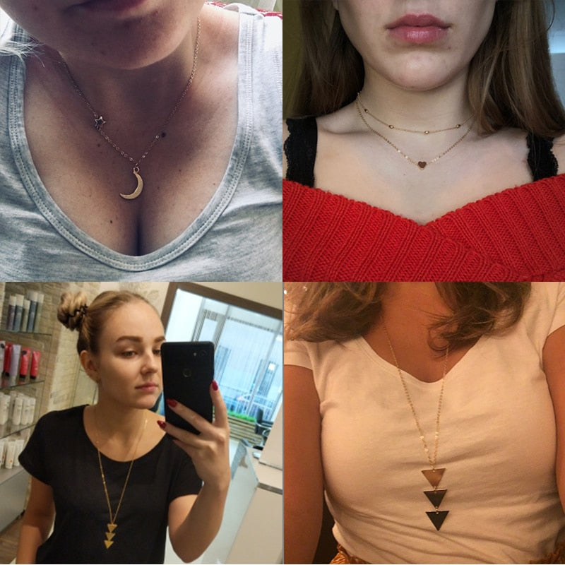 Crystal Pendant Necklace Women for dailywear