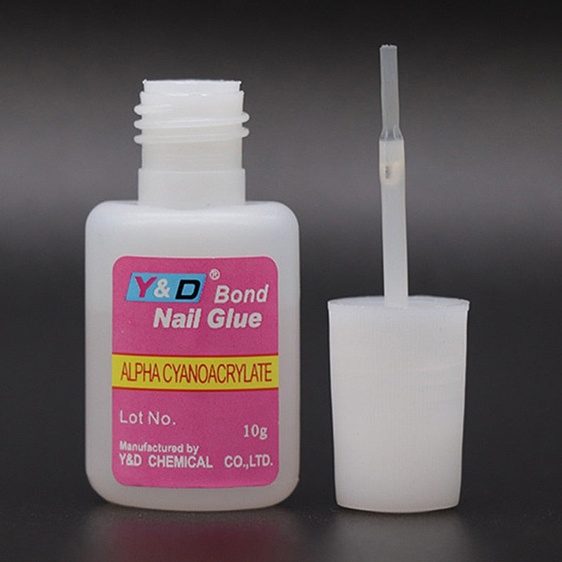 10 g Nail Glue for acrylic nails | Professional | Self Adhesive Fast Drying Press on nails