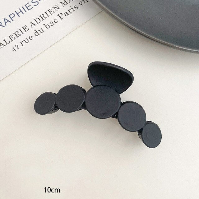 1PC Black Large Hair Claws Anti Slip design