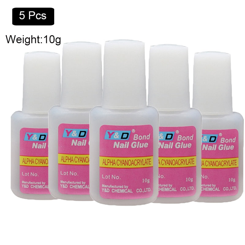 10 g Nail Glue for acrylic nails | Professional | Self Adhesive Fast Drying Press on nails