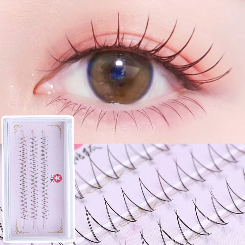 3DType Individual False Eyelashes Natural