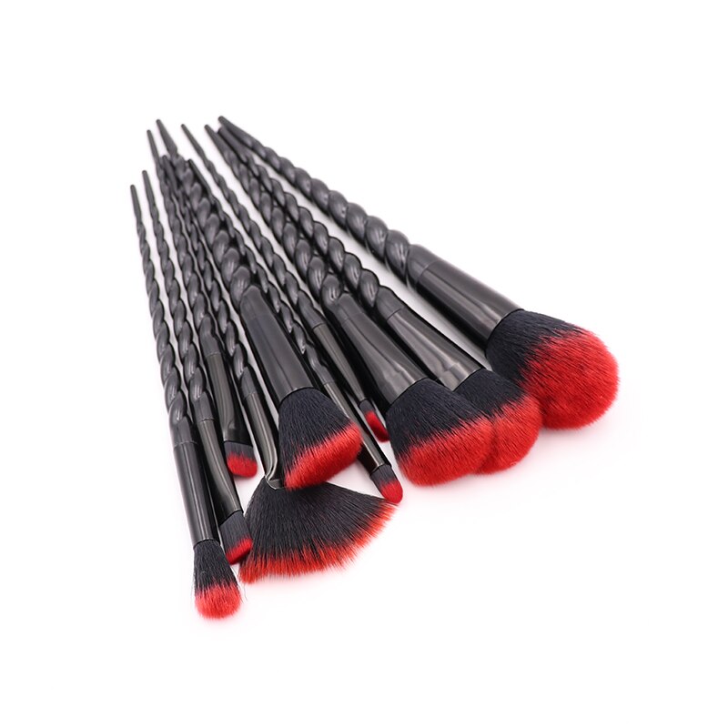 10Pcs Blue Unicorn Makeup Brushes Set Makeup Brush For all Beauty Makeup, Makeup Tools, Makeup Brush, Cosmetic Brush