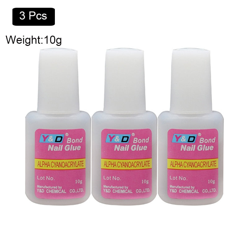 10 g Nail Glue for acrylic nails | Professional | Self Adhesive Fast Drying Press on nails