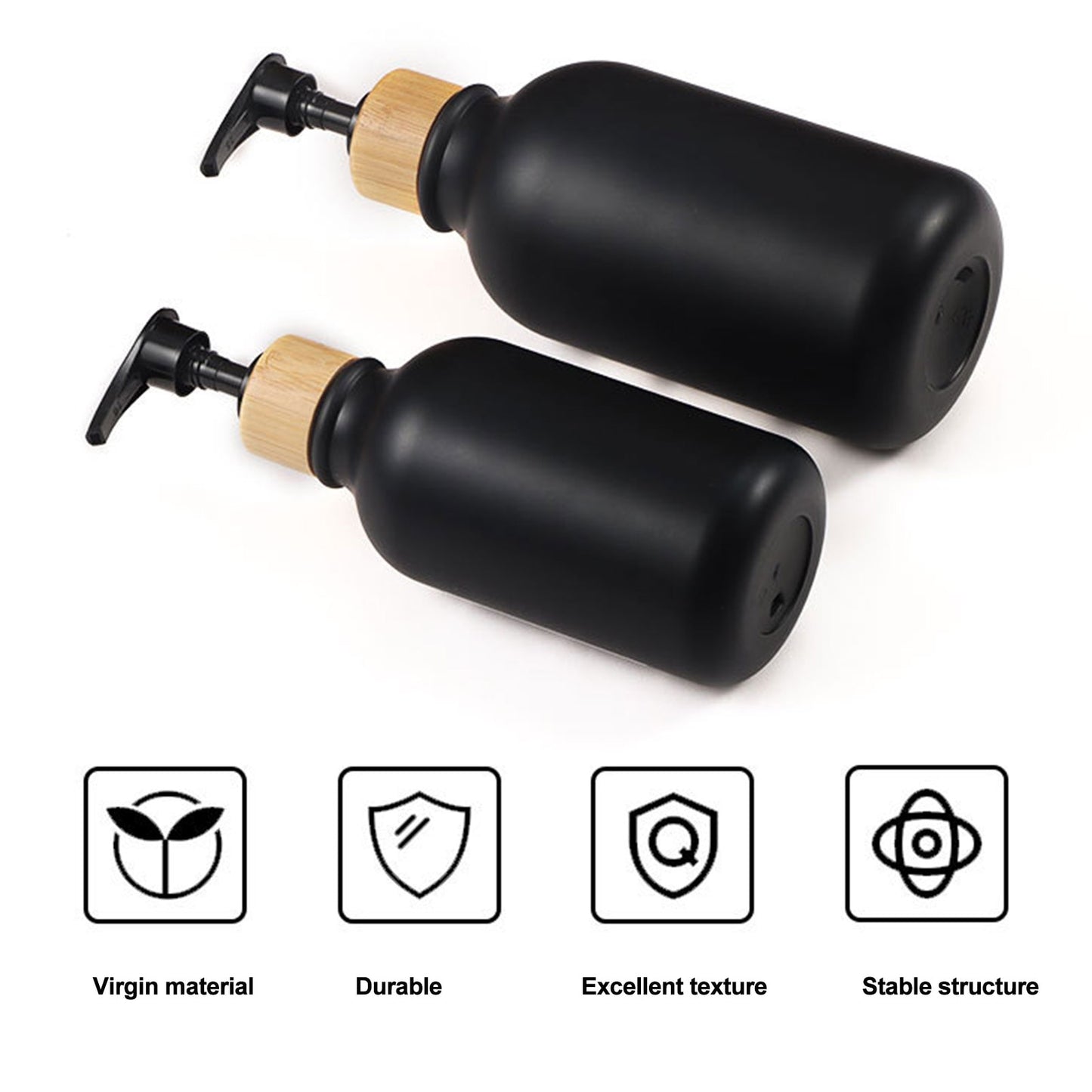 300/500ml Soap Pump Dispenser For Bathroom, Shower Gel And Lotion Dispenser