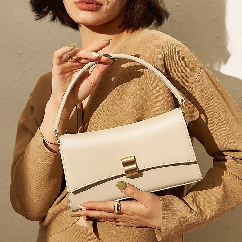 Genuine Leather Women Shoulder Bag