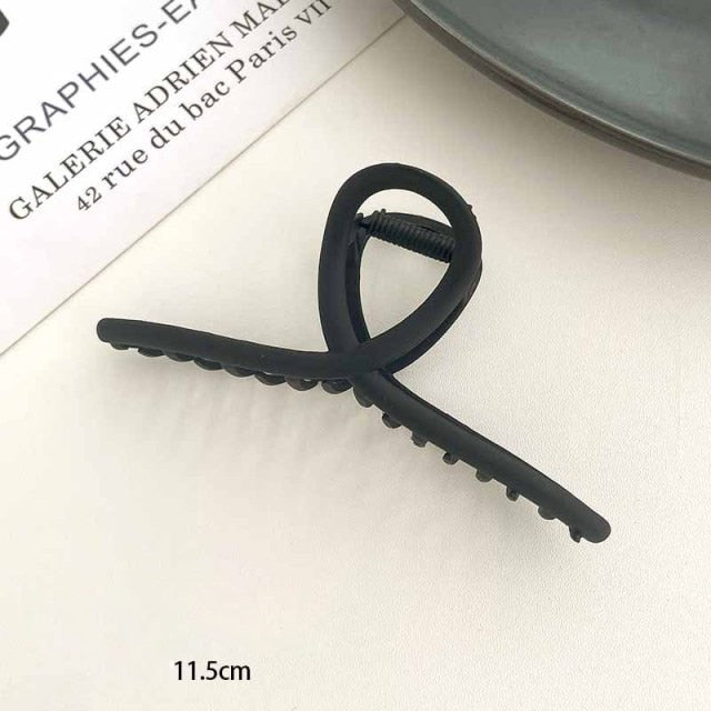 1PC Black Large Hair Claws Anti Slip design