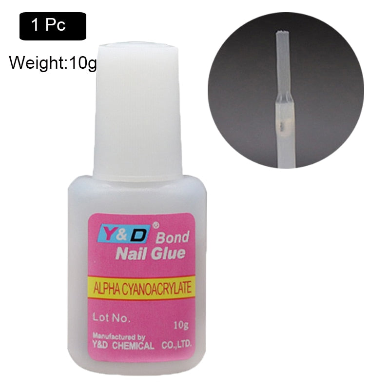 10 g Nail Glue for acrylic nails | Professional | Self Adhesive Fast Drying Press on nails