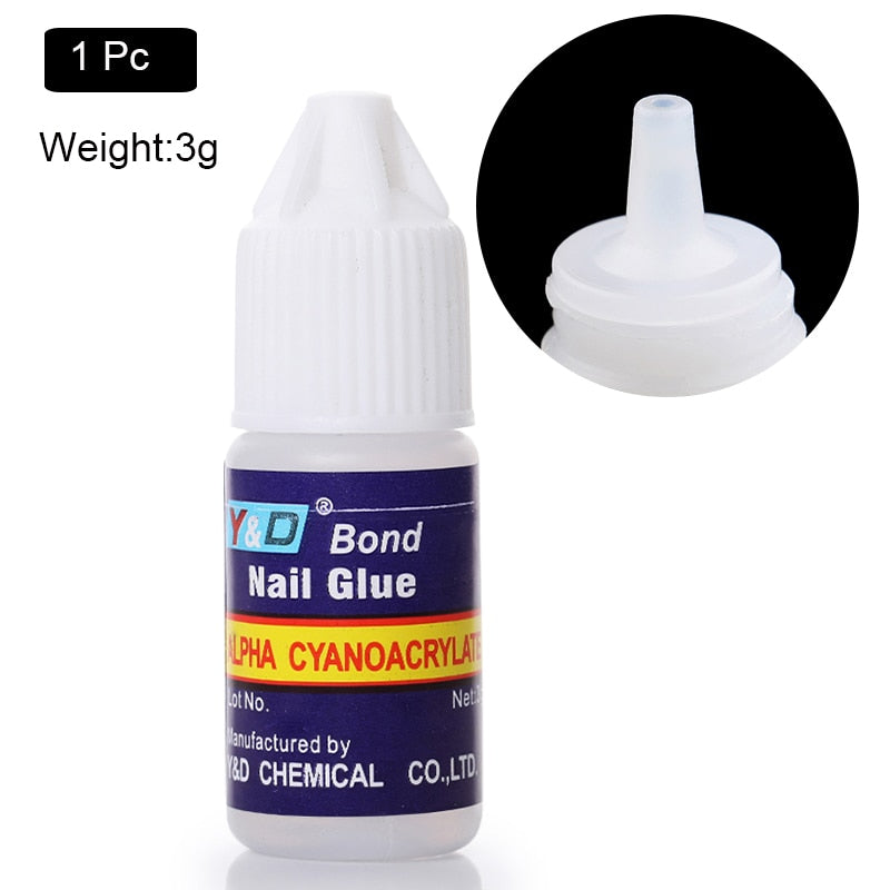 10 g Nail Glue for acrylic nails | Professional | Self Adhesive Fast Drying Press on nails