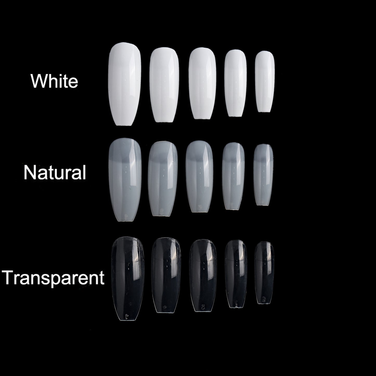 100pcs Professional Nails Long Instantly Upgrade Your Look With Long Transparent Clear Fake Nail For Home DIY Nail Salon Nail Extension
