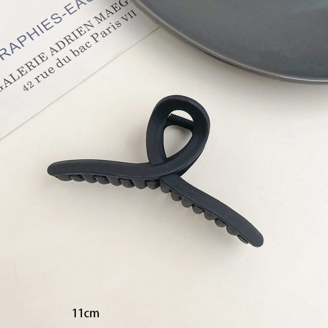 1PC Black Large Hair Claws Anti Slip design