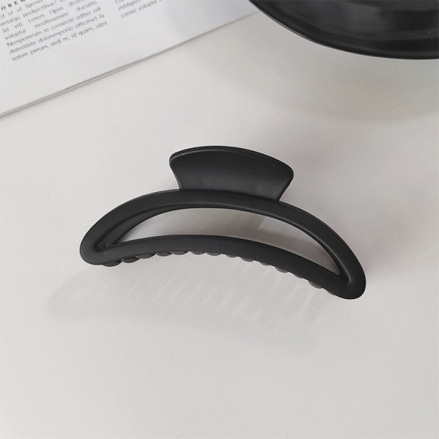 1PC Black Large Hair Claws Anti Slip design