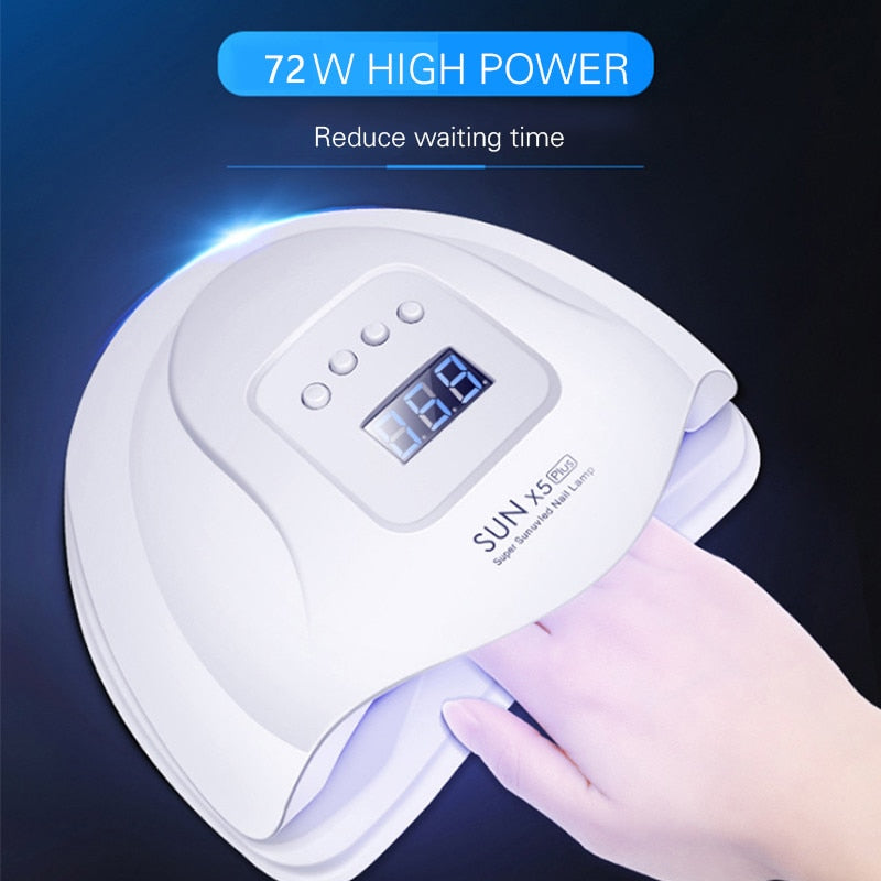 Nail Polish Dryer UV lamp for gel nails Acrylic nail art