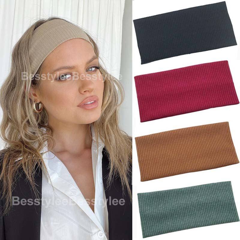 Sport Elastic Headbands Sports Stretch Ribbon Band