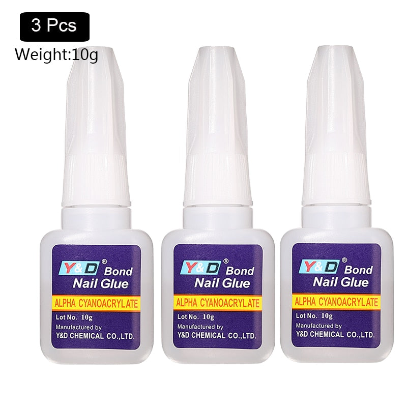 10 g Nail Glue for acrylic nails | Professional | Self Adhesive Fast Drying Press on nails
