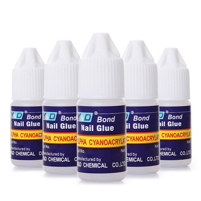 10 g Nail Glue for acrylic nails | Professional | Self Adhesive Fast Drying Press on nails
