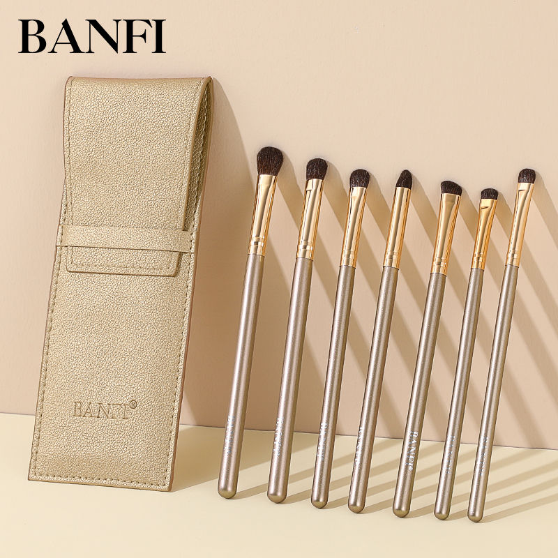 7Pcs Makeup Brushes Set with pouch
