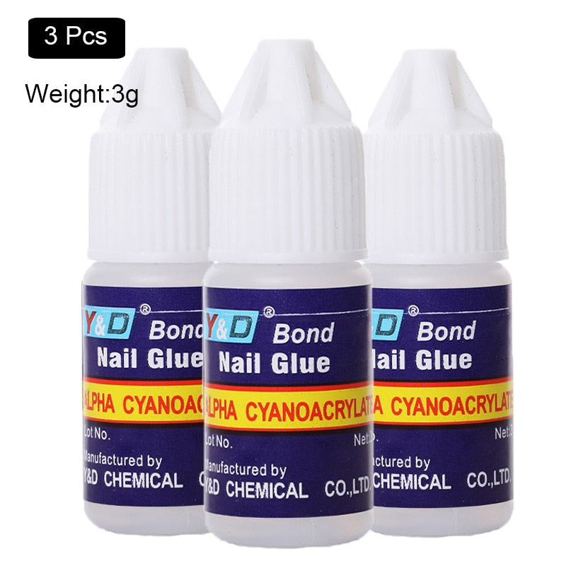 10 g Nail Glue for acrylic nails | Professional | Self Adhesive Fast Drying Press on nails