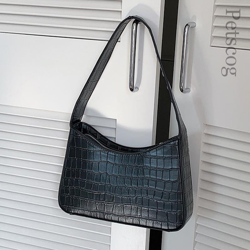 Bags Leather Zipper Underarm Bag Ladies
