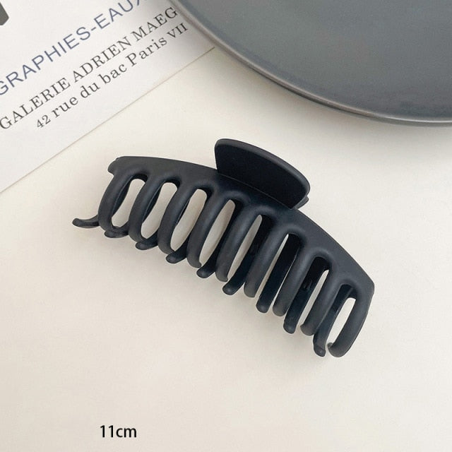 1PC Black Large Hair Claws Anti Slip design