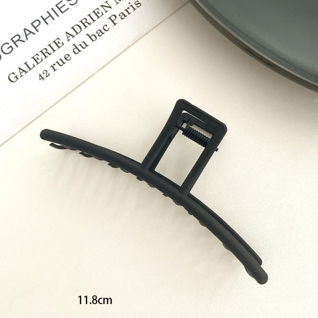 1PC Black Large Hair Claws Anti Slip design