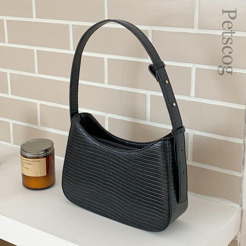 Bags Leather Zipper Underarm Bag Ladies