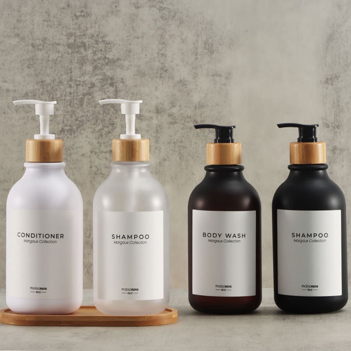 300/500ml Soap Pump Dispenser For Bathroom, Shower Gel And Lotion Dispenser