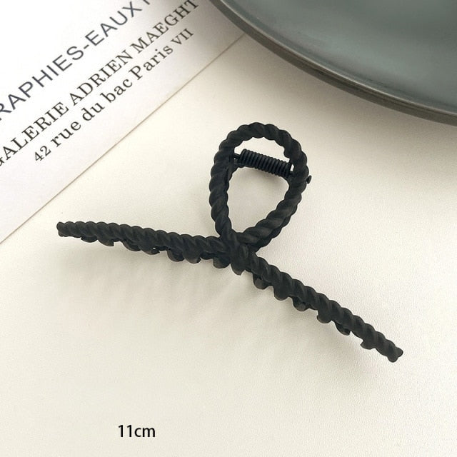 1PC Black Large Hair Claws Anti Slip design