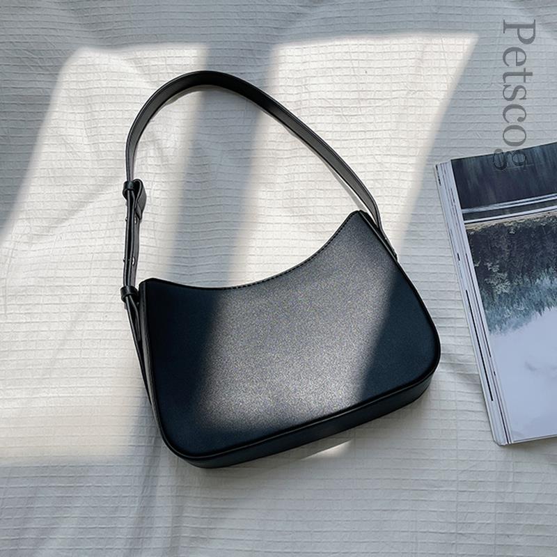Bags Leather Zipper Underarm Bag Ladies