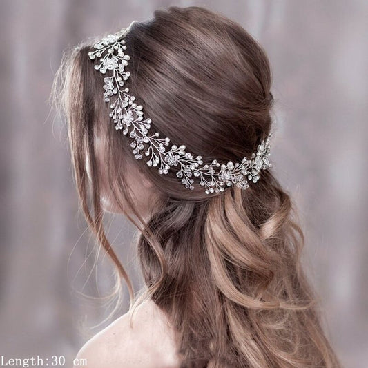 Luxurious Flower Headbands Tiaras Wedding Hair Accessories For wedding