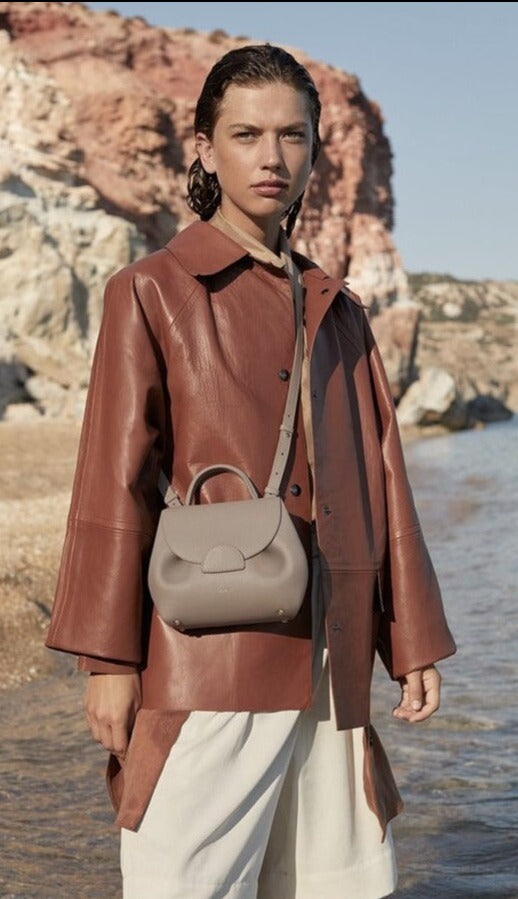 New arrivals France Polene Bag Women's French Design Light Luxury Single Shoulder Bag Female Leather CrossBody Bags