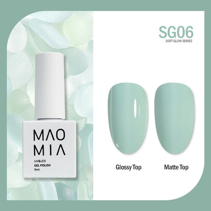 Professional nail paint for semi permanant manicure gel nail color
