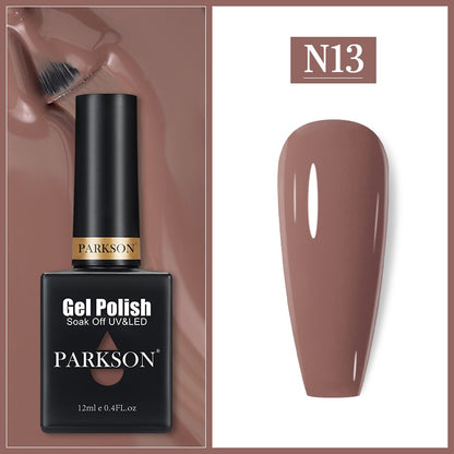Gel Nail Polish New Arrival black glitter Colors UV LED Gel Varnish Hybrid Soak Off Top Base 12ml Nail Art Polish