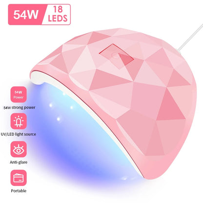 18 UV Nail Dryer Lamp