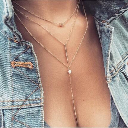 Crystal Pendant Necklace Women for dailywear