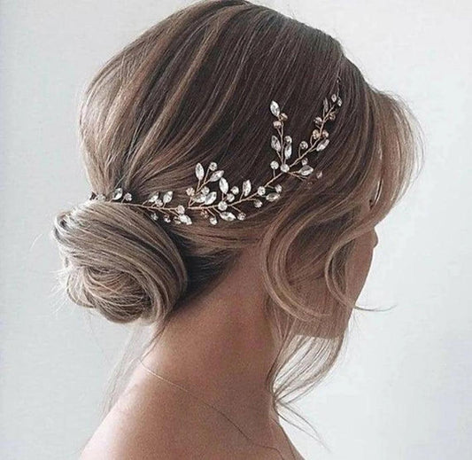 Rhinestone Wedding Hairband For Bride Crystal Headband Hair Accessories Wedding Crystal Hair Band Bridesmaid Head Jewelry