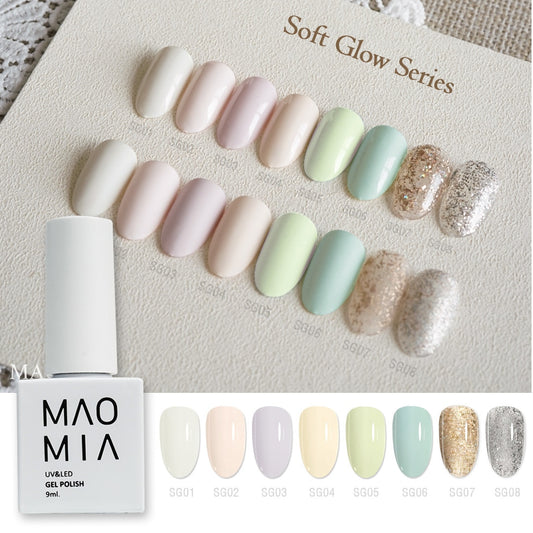 Professional nail paint for semi permanant manicure gel nail color